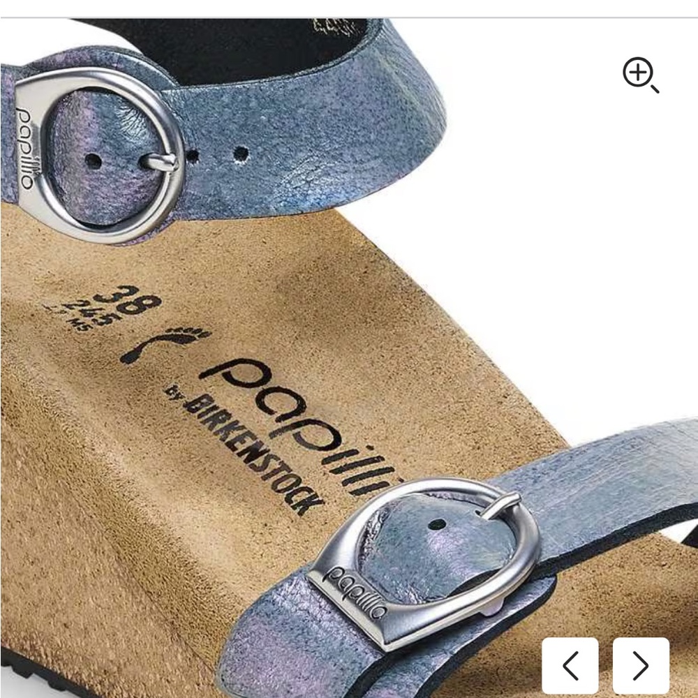 NEW Birkenstock Papillio Soley Ring-Buckle
Nubuk Leather EU 38 US 7 $150 - Picture 4 of 15